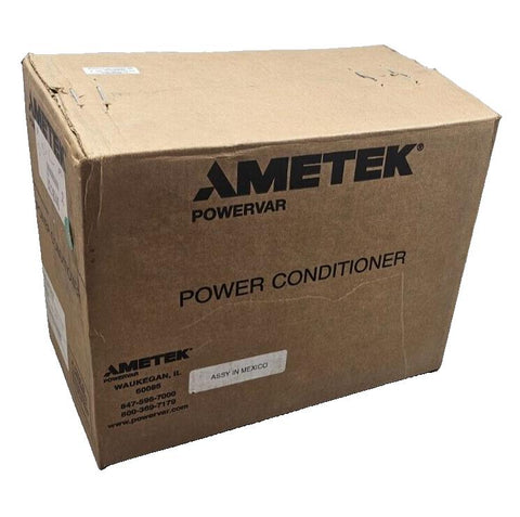 Ametek  PowerVar 2.0 ABC202-11 61026-02 Power Conditioner Voltage Regulator