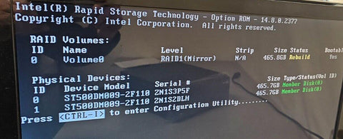 New NCR RealPOS XR8 7607 POS Terminal, i3-6100TE 8GB/2x500GB RAID, No OS