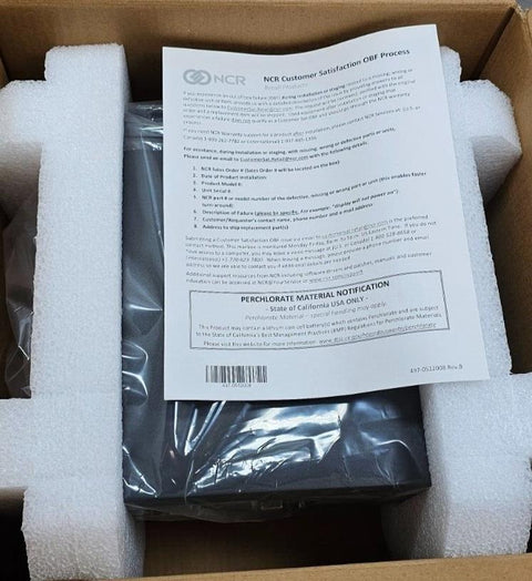 New NCR RealPOS XR8 7607 POS Terminal, i3-6100TE 8GB/2x500GB RAID, No OS