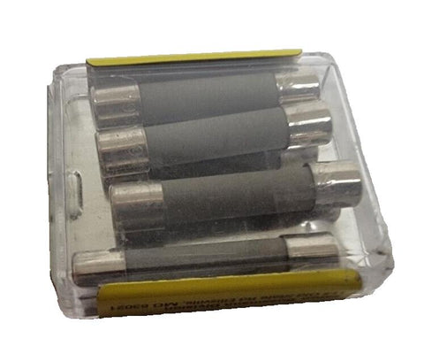 Eaton Bussmann 6A Fuse ABC-6-R, - 1/4" X 1-1/4" Pack of (4)