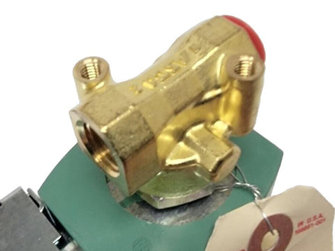 ASCO JB8262H210E Solenoid Valve 120/60, 110/50, 1/4" Port, 2-Way