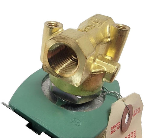 ASCO JB8262H210E Solenoid Valve 120/60, 110/50, 1/4" Port, 2-Way