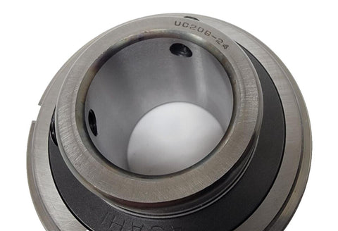 AMI SER208-24 - 1-1/2" Bore - Insert Ball Bearing With Snap Ring and Set Screws