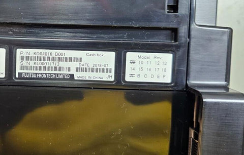 New Fujitsu GSR50 Recycler Cash Box KD04015-C001 KD04016-D001 497-0522699