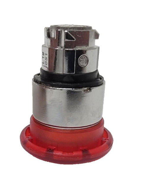 Highlight 403428 40mm Push / Pull Button Mushroom Head, 22mm, Red