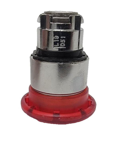 Highlight 403428 40mm Push / Pull Button Mushroom Head, 22mm, Red
