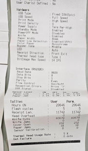 NCR 7199 RealPOS Thermal USB Receipt Printer Black 7199-7001-9002