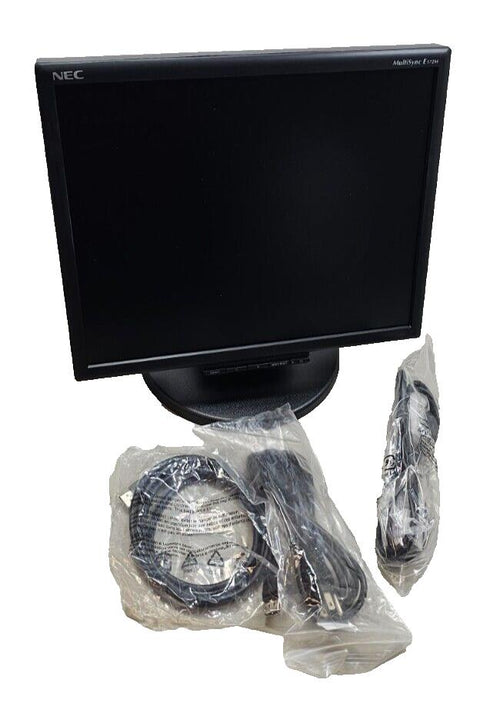 NEC E172M 17" LCD Monitor, 1280x1024 4:3, HDMI/VGA/Displayport, SXGA, New!