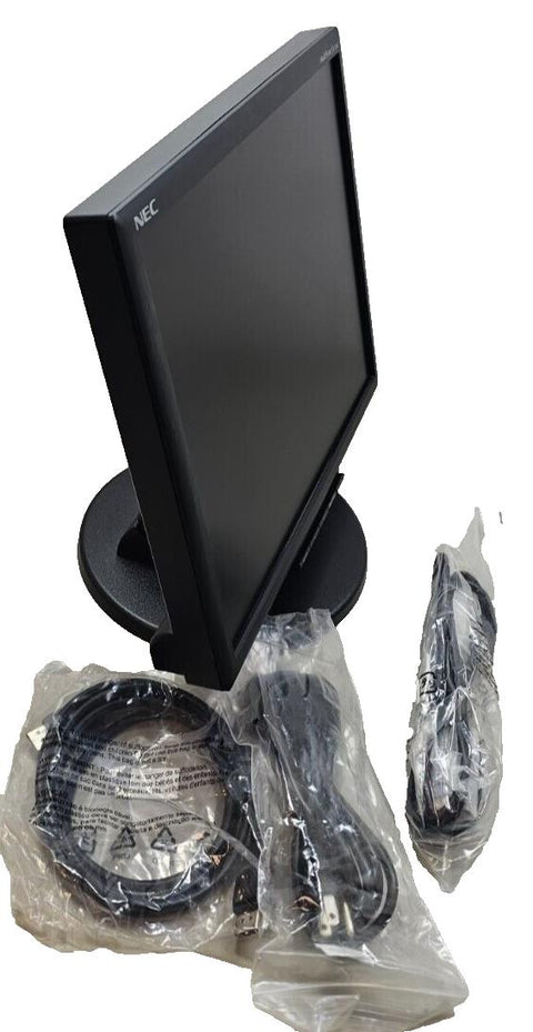 NEC E172M 17" LCD Monitor, 1280x1024 4:3, HDMI/VGA/Displayport, SXGA, New!