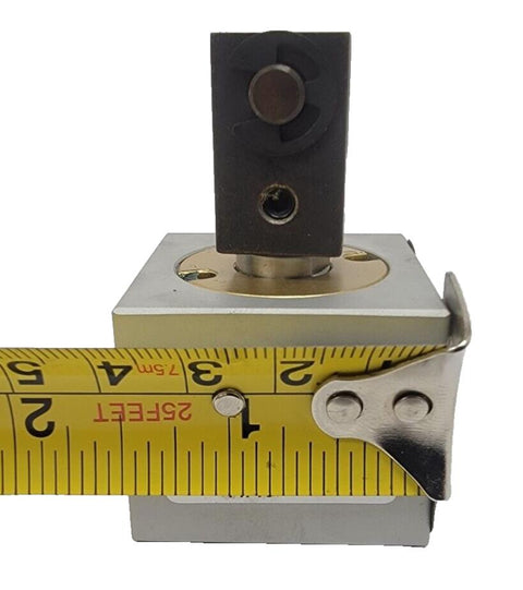 Compact Q88-1440-A Pneumatic Cylinder Block 1/2" Stroke With 3/8" Clevis