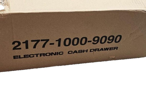 NCR 2177-1000-9090 Cash Drawer, MS 16", 12V, Direct Drive, Black 5B/5C, (S&D)