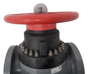 Spears 2793T-030C Diaphragm Valve, 3 in Nominal, Flanged End Style, CPVC Body