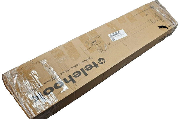 Atdec TH-1040-CTL 17"-42" Tilt Ceiling TV Mount 55lbs, 65" Rated, Adjustable