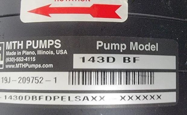 MTH Pumps Model 143D BF
