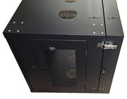 12u Wall Mount Rack Enclosure SRW12USDP Tripp Lite, Hinged, Wall Mount, Open Box