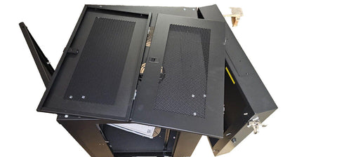 12u Wall Mount Rack Enclosure SRW12USDP Tripp Lite, Hinged, Wall Mount, Open Box