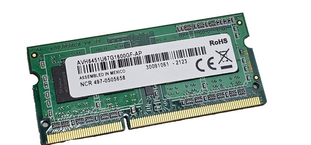 NCR/Avant AVH6451U67G1600GF-AP 4GB SODIMM DDR3L 1600Mhz 204Pin 497-0505658