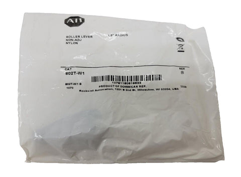 Allen Bradley 802T-W1 Roller Lever, 1.5" Radius, Non-Adjustable, Cast Roller