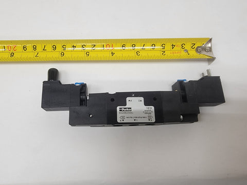 Parker B320BD549C Solenoid Air Control Valve, 1/8 ", 24VDC, 145 PSI Max