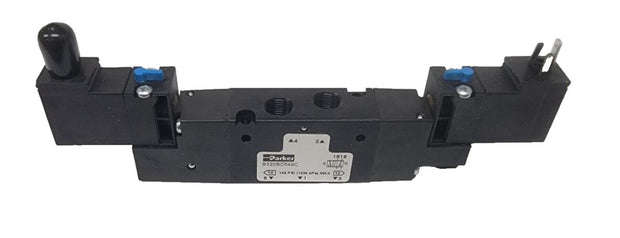 Parker B320BD549C Solenoid Air Control Valve, 1/8 ", 24VDC, 145 PSI Max
