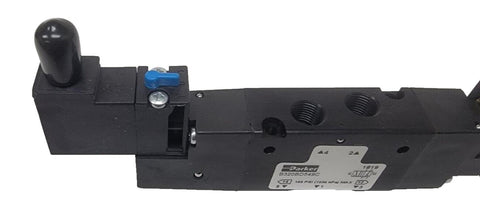 Parker B320BD549C Solenoid Air Control Valve, 1/8 ", 24VDC, 145 PSI Max