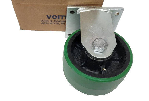 Voith Industrial Grade Caster Assembly H063-001-00134-423, 4" wide, 7" diameter