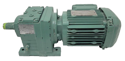 Sew Eurodrive R37 DRS71M4 Gearmotor 0.75HP 300-1800RPM