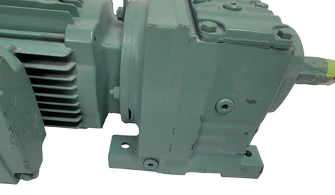 Sew Eurodrive R37 DRS71M4 Gearmotor 0.75HP 300-1800RPM