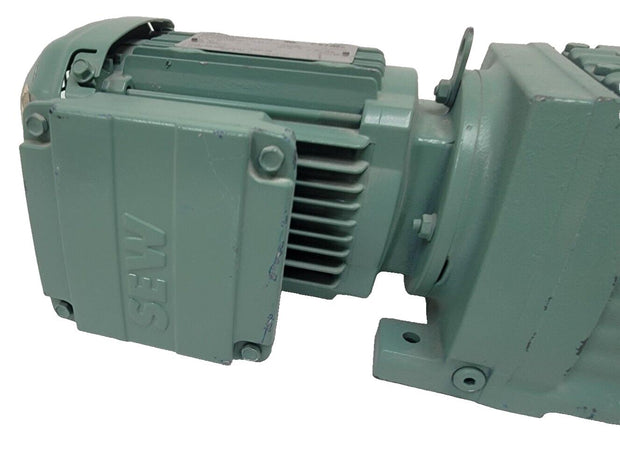 Sew Eurodrive R37 DRS71M4 Gearmotor 0.75HP 300-1800RPM