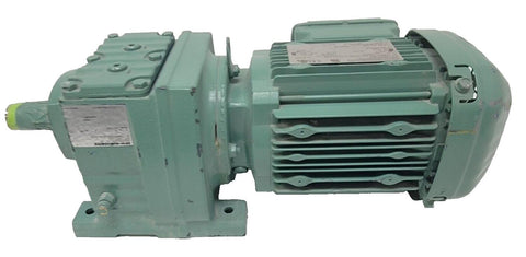 Sew Eurodrive R37 DRS71M4 Gearmotor 0.75HP 300-1800RPM