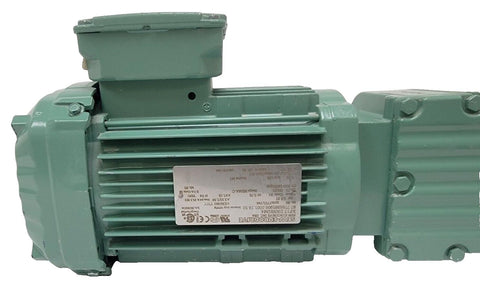 Sew-Eurodrive RF17 DRN80M4 1HP Gearmotor NEMA C Frame 300-1800rpm
