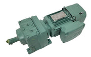 Sew Eurodrive Gearmotor R37 DRS71M4BE1HR 0.75HP 1690RPM