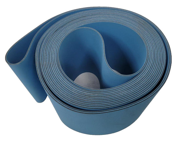 NBR/POLYAMD, ENDLS, 180MM WD, 9700MM LG 2.75MM THK, FLAT, 50MM DIA, 225N/MM, BLU