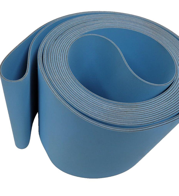 NBR/POLYAMD, ENDLS, 180MM WD, 9700MM LG 2.75MM THK, FLAT, 50MM DIA, 225N/MM, BLU