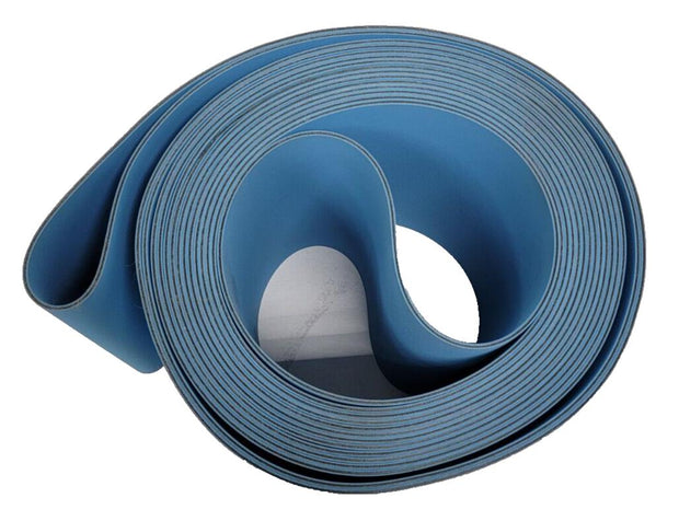 NBR/POLYAMD, ENDLS, 180MM WD, 9700MM LG 2.75MM THK, FLAT, 50MM DIA, 225N/MM, BLU