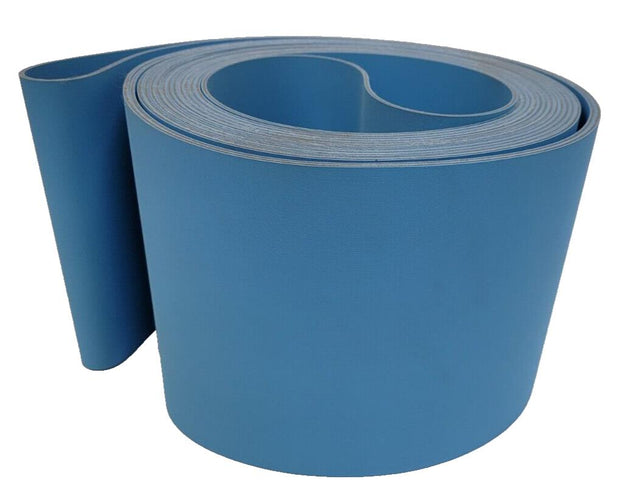NBR/POLYAMD, ENDLS, 180MM WD, 9700MM LG 2.75MM THK, FLAT, 50MM DIA, 225N/MM, BLU