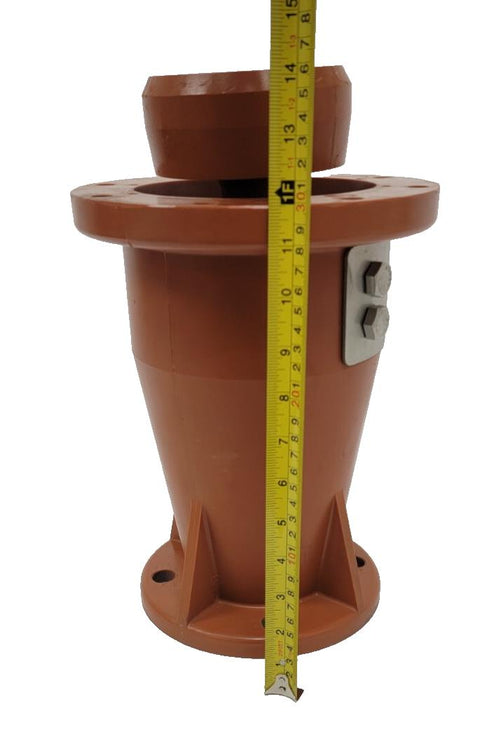 Salzer XAB5-079-00150-YBR Complete Cone Assembly for Urethene Bird Cleaner
