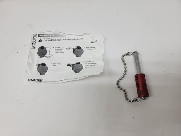 Meltric Lockout Tagout Pin LP-843