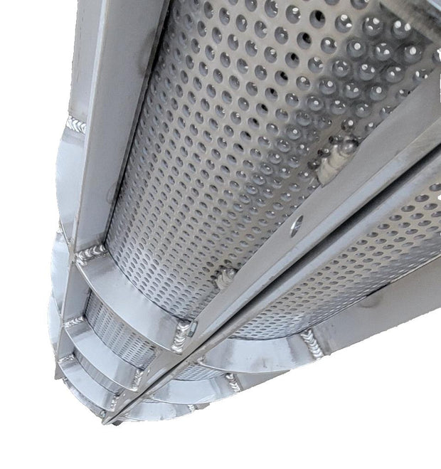 Fourinox 5135 025 Full Basket Assembly with 3/16" holes 58" high, 9.5 I.D.