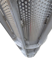Fourinox 5135 025 Full Basket Assembly with 3/16" holes 58" high, 9.5 I.D.