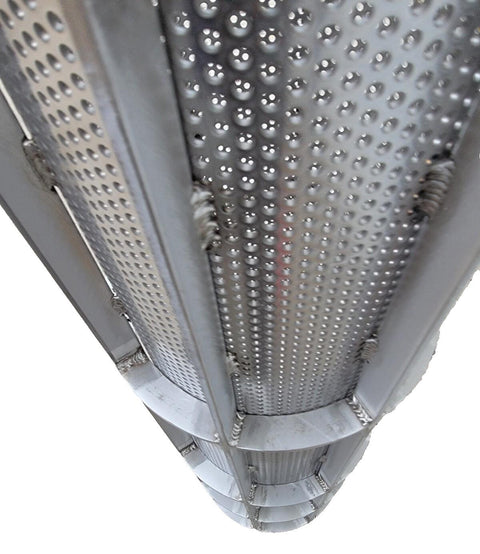 Fourinox 5135 025 Full Basket Assembly with 3/16" holes 58" high, 9.5 I.D.