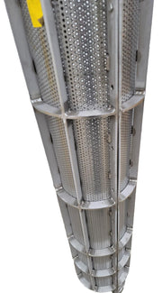 Fourinox 5135 025 Full Basket Assembly with 3/16" holes 58" high, 9.5 I.D.
