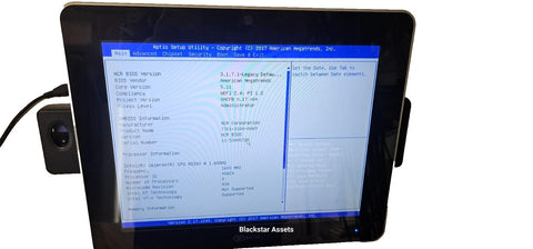 NCR 7761 P1535 Touchscreen POS Terminal Display 1.6Ghz, 8GB RAM, 120GB HDD, PSU