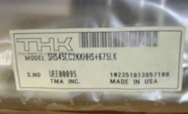 THK SHS45LC2KKHHS+675LK Linear Bearing