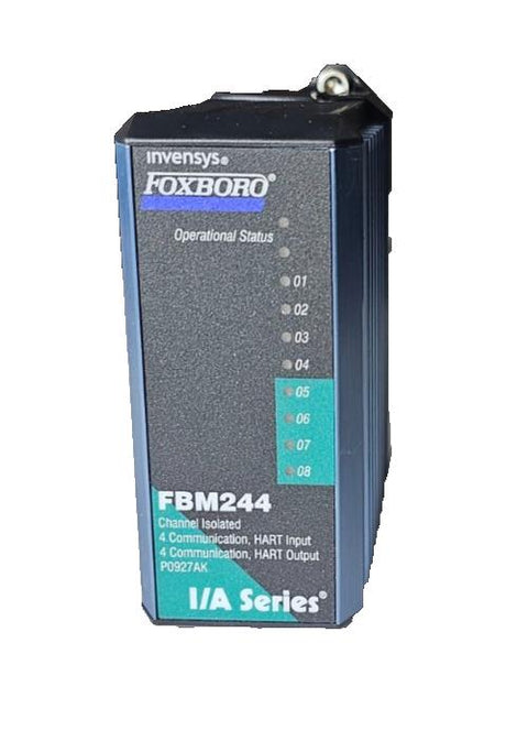 Invensys Foxboro FBM244 P0927AK HART 4 Channel In/Out PLC I/O Module 1-Day Ship!
