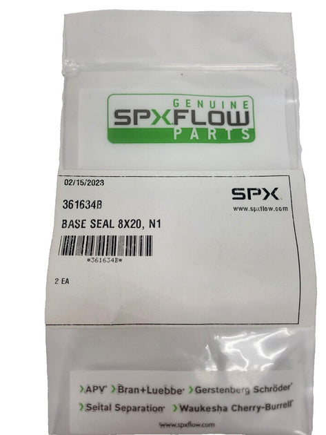 Lot of 2 SPX Flow Seal Inserts 8x20, N1 – Blackstar Assets