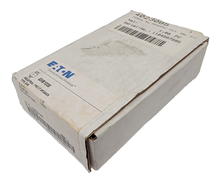 Eaton GHB1030 Industrial Circuit Breaker Type GHB 30A Circuit Breaker ...
