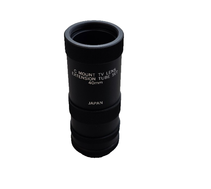 Cosmicar / Pentax C-Mount Extension Tube Set 2x10mm 1x20mm 1x40MM, Mad ...