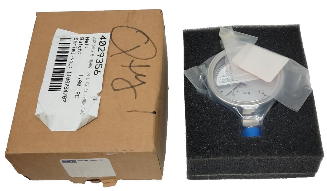 Wika Instrument 52491595 Industrial Pressure Gauge – Blackstar Assets
