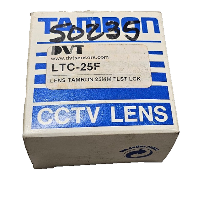 New Tamron LTC-25F Machine Vision C Mount 1:1.6 25mm CCTV Camera Lens ...